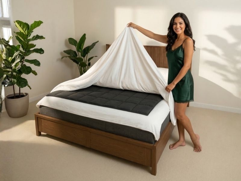 Easy-Change 3-sided zipper duvet