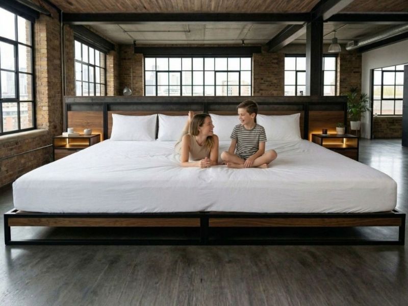 Family co-sleep bedding