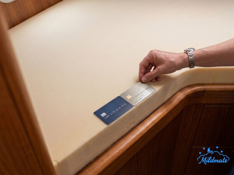 Credit card measurement method demonstration