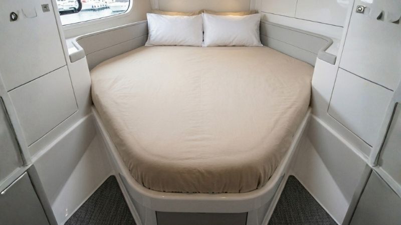 Marine V-Berth custom bedding