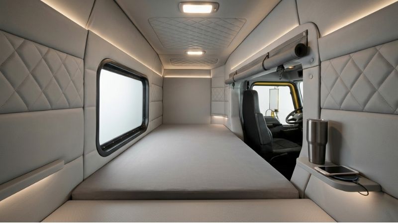 RV and truck cab custom mattress